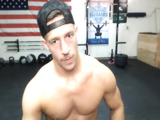 handsome stud jerks off on cam