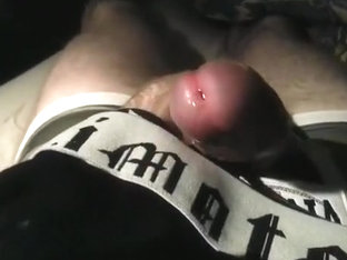 Sniffing and cumming in swapped and stained Timoteo undies