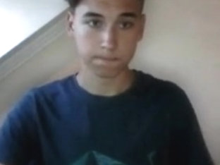 Hungarian Cute Boy Cums On Cam