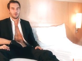 Handsome str8 dude's dick massage! (hetero male seduced for gay porn)