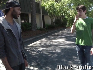 Chris Kingston Gets Fucked By Two Black Guys