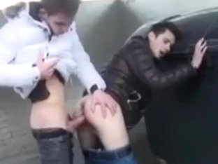 Best friends get picked up for sex