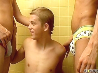 Kayden Daniels, Ayden James And Ryan Connors - Piss Paramour Ayden Takes Two Penises