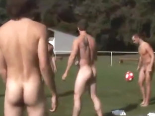 Naked Football Training (no Sex)