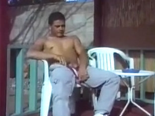 Alone beside the pool