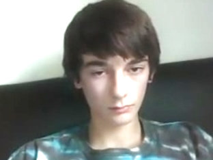 Skiinny guy wank