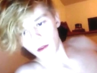 Denmark Cute Boy Fingering His Smooth Bubble Ass On Cam