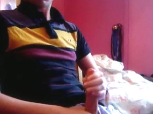 Masturbating hard in the chair