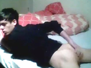 Fabulous male in exotic handjob, twinks gay porn clip