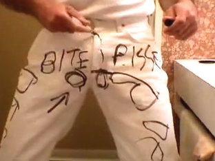 Destroy white tee brief and jeans Part 1 J1
