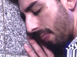 UK hunk asspounded from behind after rimmed