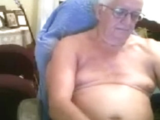 Grandpa cock show