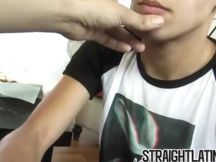 Tiny Latino Twink Slowly Becomes Gay While Tasting Cock