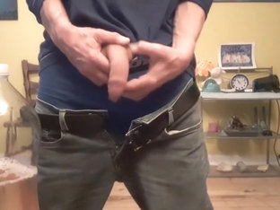 A good piss after a long hot wank session #7