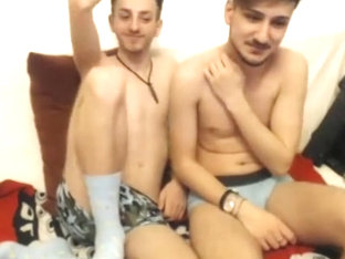 Romanian beautiful gay boys blowjob on cam