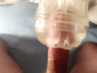 Verbal External Fleshlight Fuck