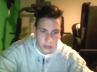 Very Beautiful Str8 Greek Boy Shows His Big Cock On Cam