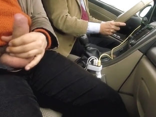 Uncle Lu let me wank in the car