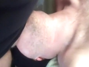 Upside down throat fuck