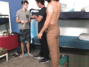 Masked twinks ass drips warm cum