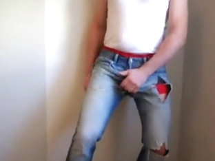 ripping two pairs of jeans and hot shorts
