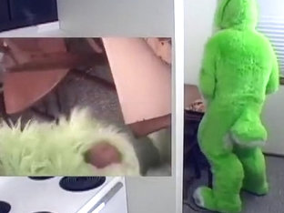 Irradiated Rabbit in Extra Cheese - Fursuit Furry Fur Cum