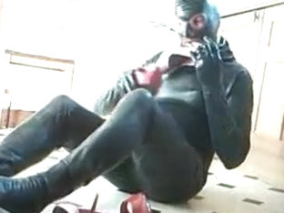 Rubber and high heel fetish