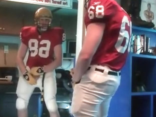 Football Gear Jerk-off three CDs (cum downs)