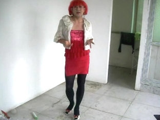 Chinese hot crossdresser
