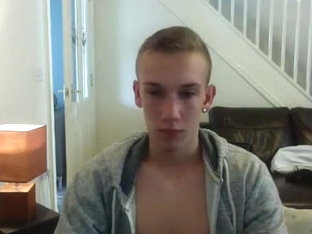 Smooth And Muscular Young Blonde Masturbates In Her Room