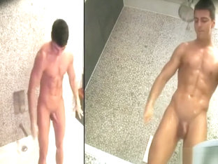 Gym shower spy cam